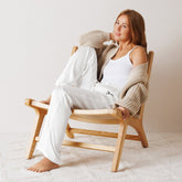 Woman wearing white women&