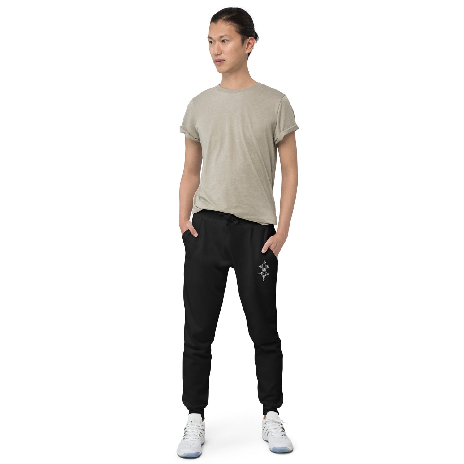 Men fleece sweatpants